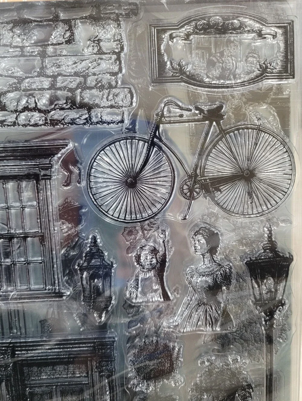 NEW IOD Iron Orchid Designs Portobello Road 2023 Stamp Set 2 Sheet Set 12 x 12